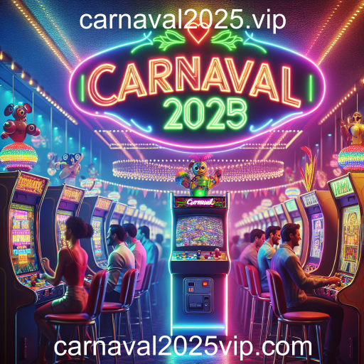 A Magia dos Jogos de Arcade no Carnaval 2025